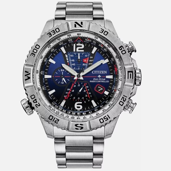 Citizen Eco-Drive Men's 48mm Chronograph Calendar Watch - Picture 1 of 4